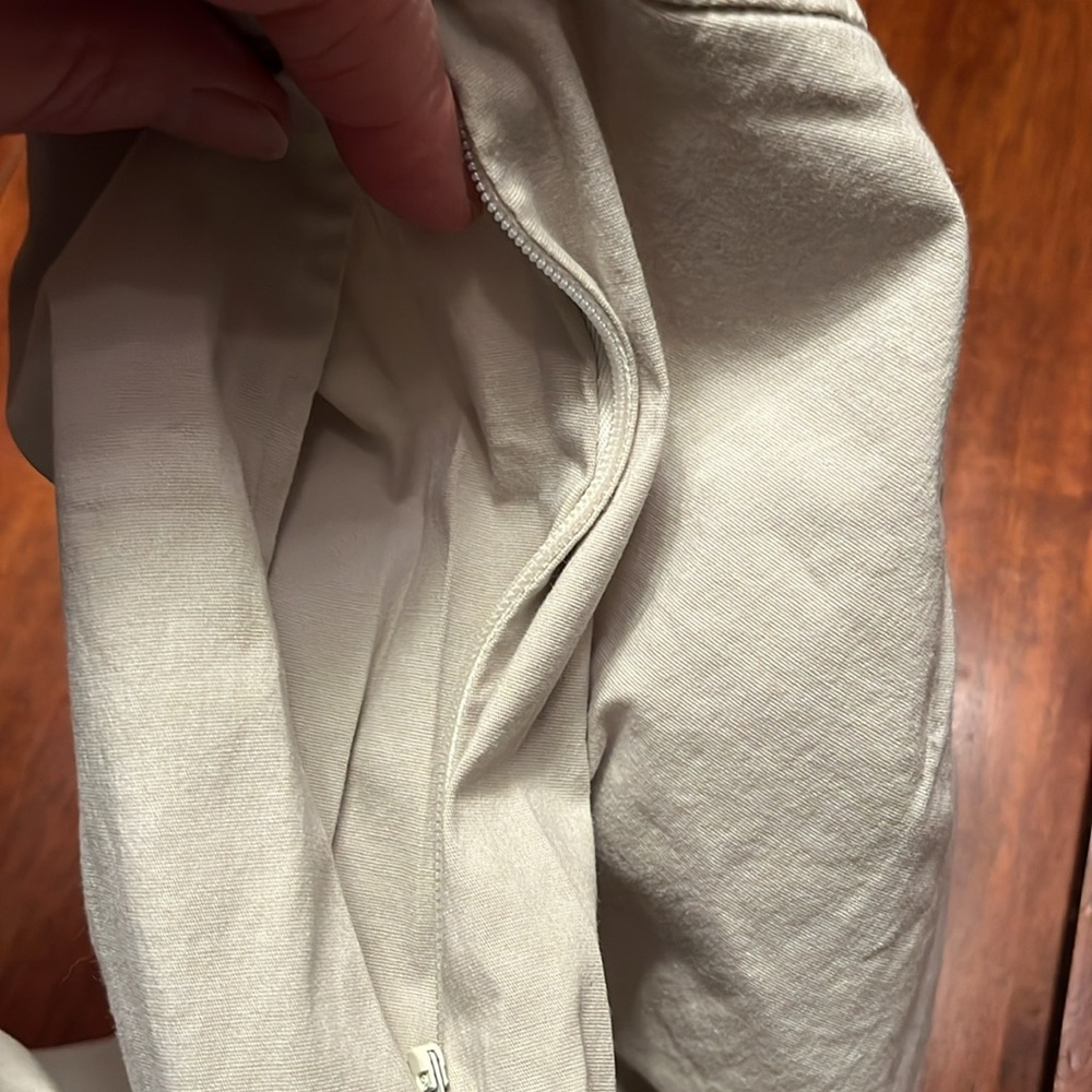 Banana republic stretch cropped flat front pants size 6 - Picture 6 of 7